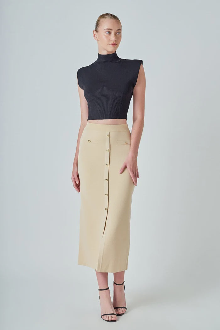 Serena Knit Midi Skirt