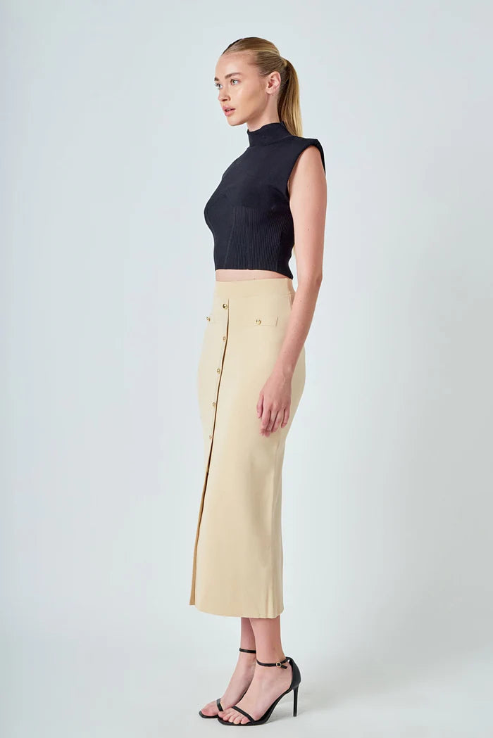 Serena Knit Midi Skirt