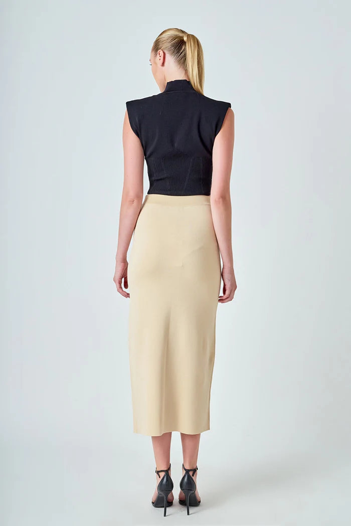 Serena Knit Midi Skirt