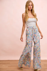 Watercolor Garden Tiered Pants