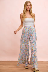 Watercolor Garden Tiered Pants
