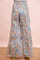 Watercolor Garden Tiered Pants