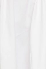 White Denim Midi Dress