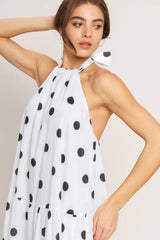 Open Back Flowing Dress