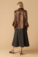 Woven Satin Top