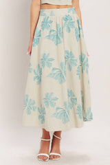 Floral Linen Blend Set