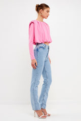 Fluid Shoulder Pad Top