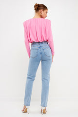 Fluid Shoulder Pad Top