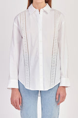 Embroidery Detail Shirt