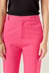 Tailored Straight Pants