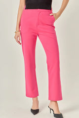 Tailored Straight Pants