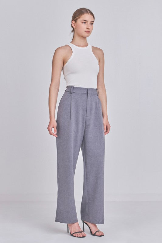 Sleeveless Basic Knit Top (Black, White)