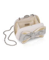 Crystal Bow Evening Clutch Bag (2 Color Ways)
