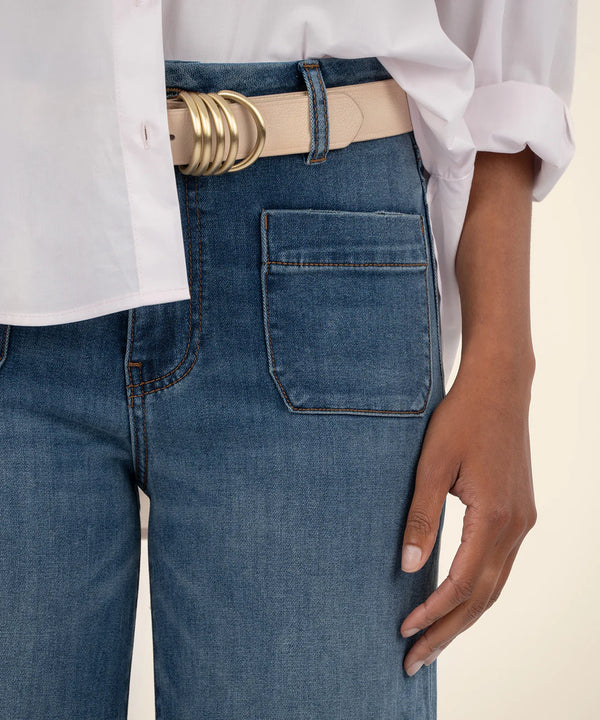 Meg High Rise Front Pockets