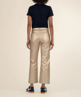 Metallic Gold Coated Pants