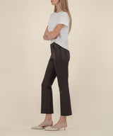 Kelsey Coated High Rise Ankle Flair