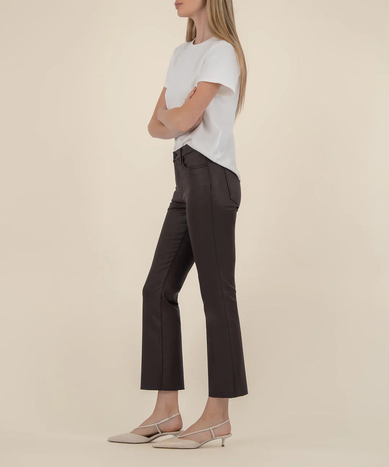 Kelsey Coated High Rise Ankle Flair