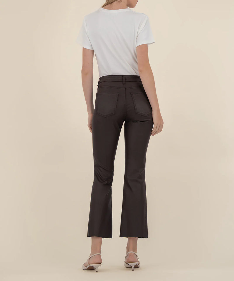 Kelsey Coated High Rise Ankle Flair