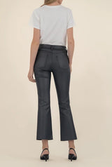 Silver Bell High-Rise Ankle Flare Jeans