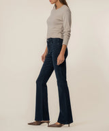 Euro Wash High-Rise Flare Leg Jeans