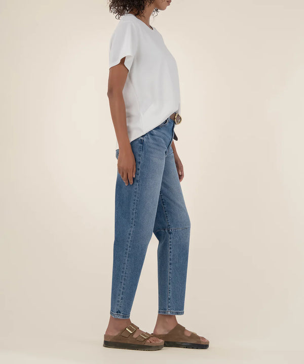 Ashley High Rise Cropped Jeans