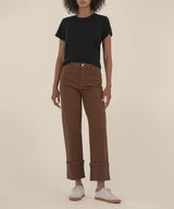 Cafe High-Rise Straight-Leg Pants