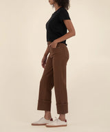 Cafe High-Rise Straight-Leg Pants