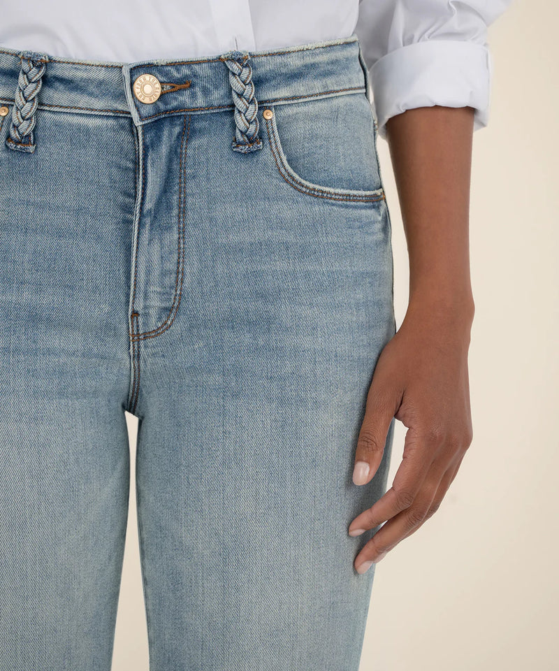 High-Rise Wide Leg Jeans