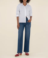 High-Rise Wide Leg Jeans
