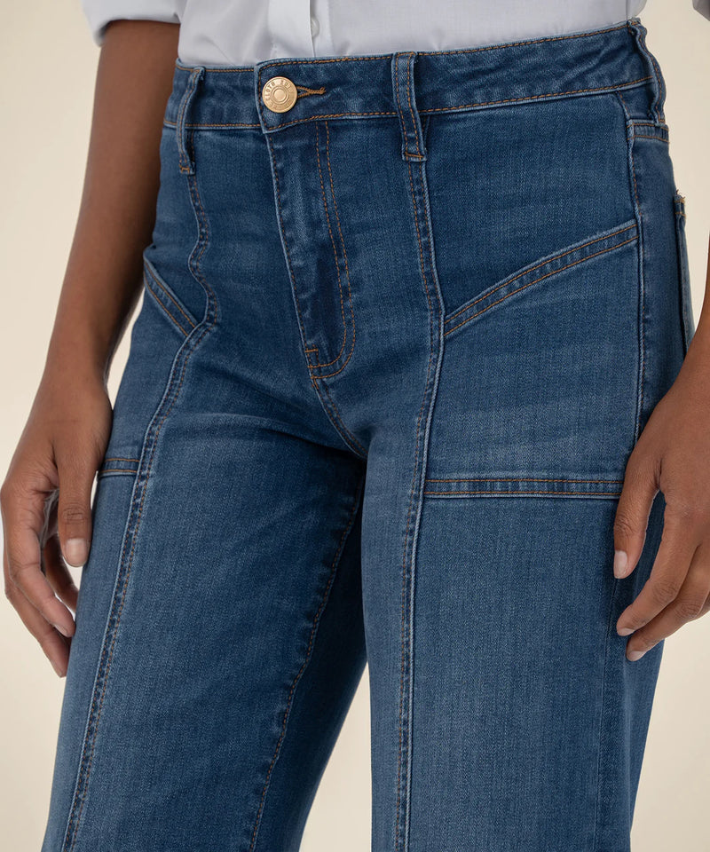 High-Rise Wide Leg Jeans
