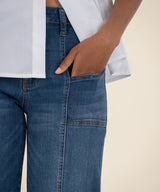 High-Rise Wide Leg Jeans