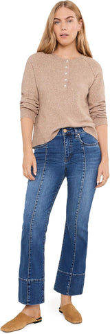Kelsey High-Rise Ankle Flare Jeans