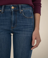 Medium Wash High-Rise Bootcut Jeans