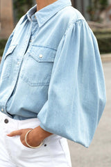 Denim Washed Shacket