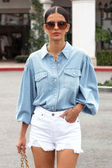 Denim Washed Shacket