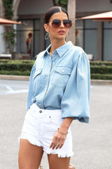 Denim Washed Shacket
