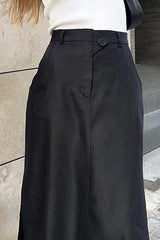 High Waist Maxi Skirt