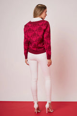 Heart Pattern Sweater