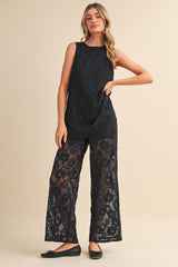 The Midnight Lace Set