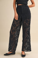 The Midnight Lace Set