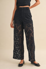 The Midnight Lace Set