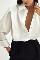 Shoulder Line Fold Shirts