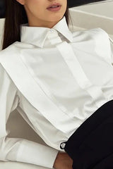 Shoulder Line Fold Shirts