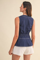 The Hamptons Peplum Top