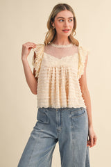 The Heirloom Ruffle Top