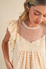 The Heirloom Ruffle Top