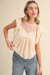 The Heirloom Ruffle Top