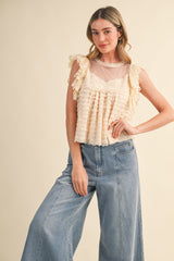 The Heirloom Ruffle Top
