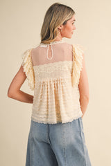 The Heirloom Ruffle Top