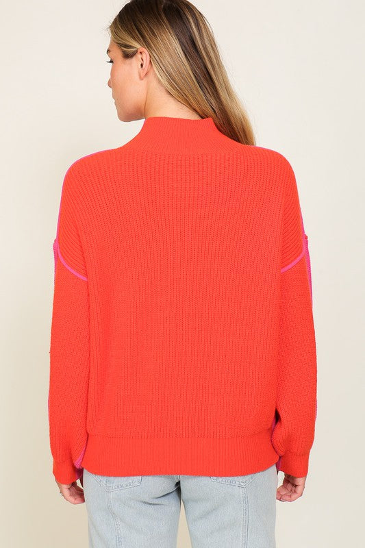 Two Sided Pullover Sweater